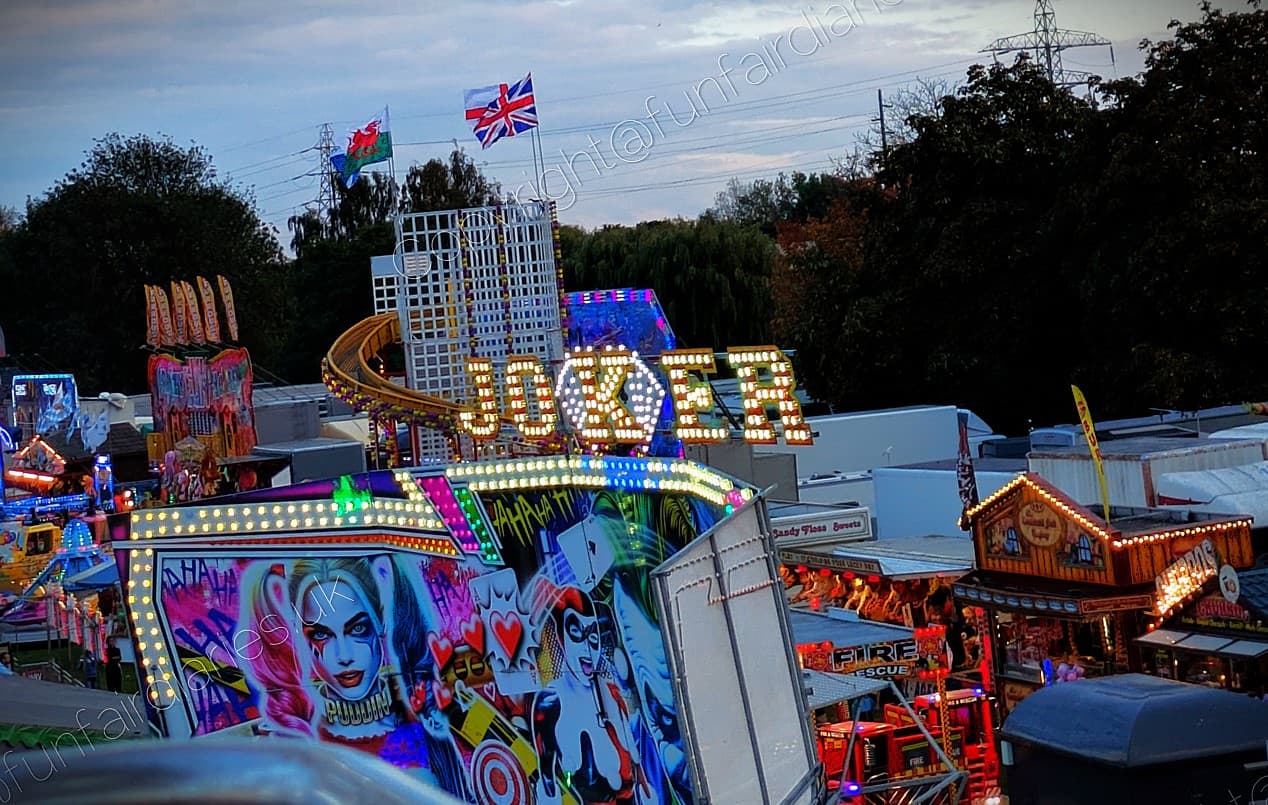 Dexter Hacketts Joker Breakdance at The Peterborough Bridge Fair in September 2025